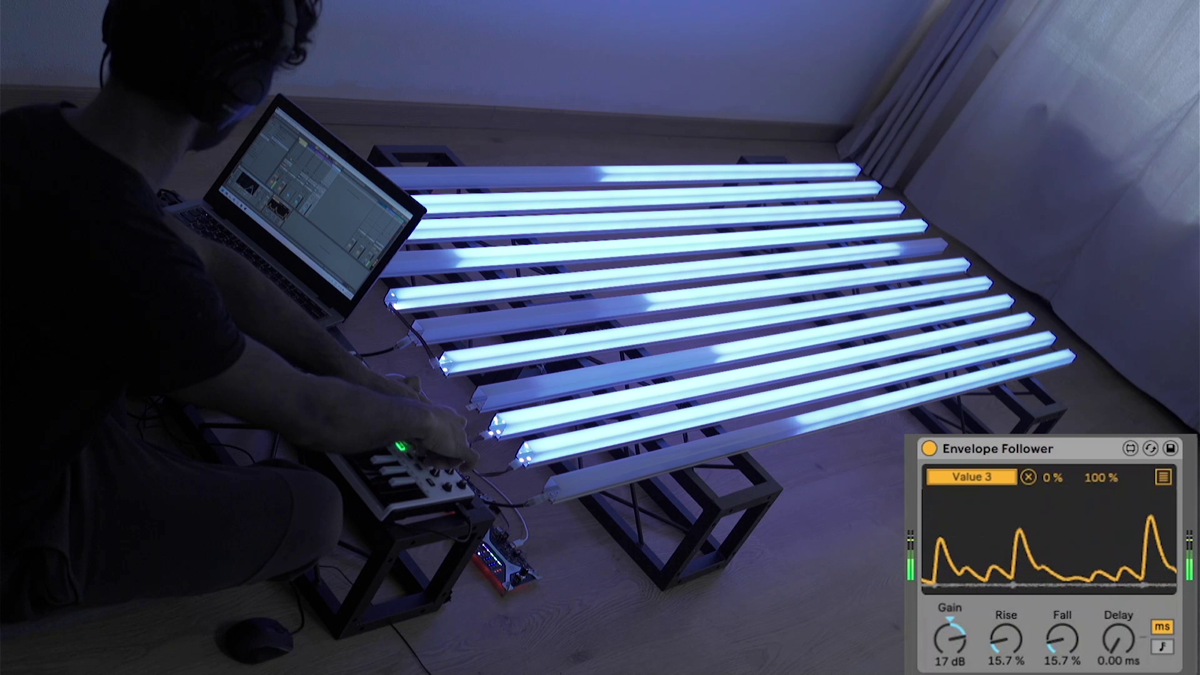 Drum Beat on the Lights