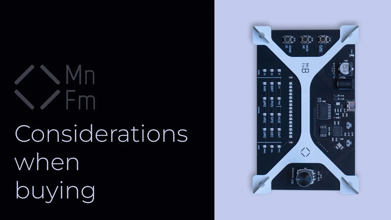 Considerations When Buying