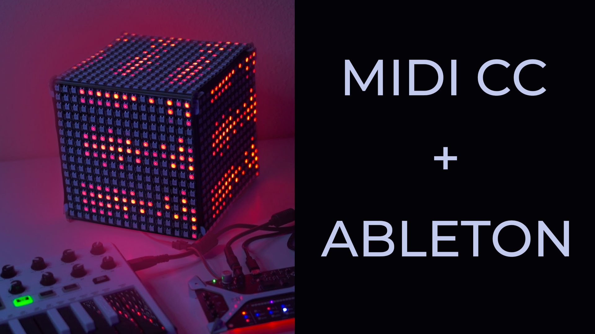 Live Lighting Effects with MIDI CC and Ableton