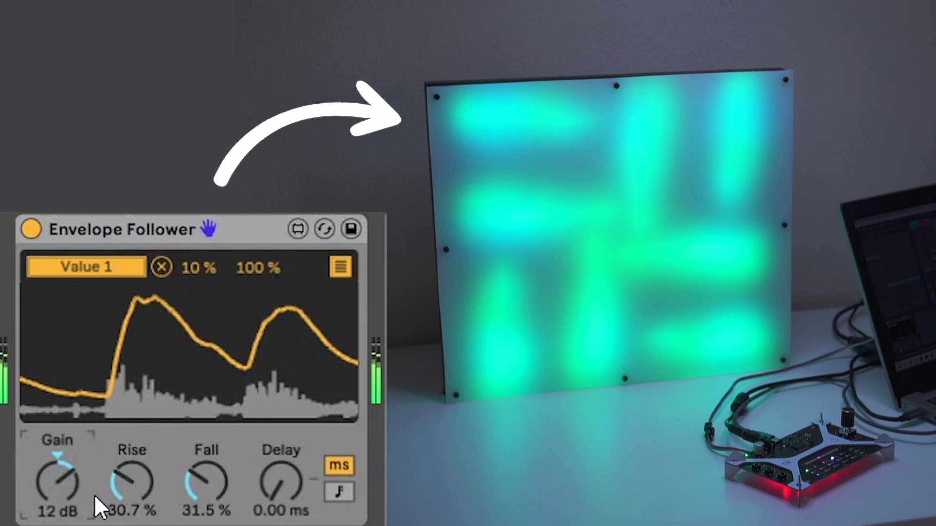 "Seeing" Sound with Ableton & MAINFRAME-B