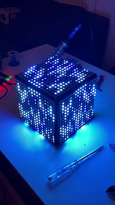 Large LED Cube