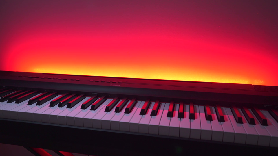 Piano Backglow
